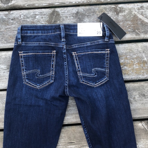 NWT Silver Jeans Tuesday Skinny Low Rise - Picture 9 of 11